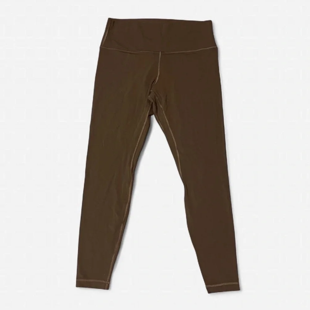Lululemon Align High Rise Leggings 28"" Inseam in Java Brown Size 12, L - Picture 3 of 8